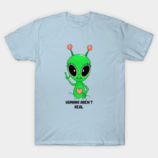 Humans and aliens T-Shirt